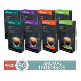 Pack 80 Cápsulas Aromas Intensos - Para Nespresso