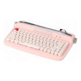 Teclado Vintage Retro Inalámbrico Rosa Nuevo