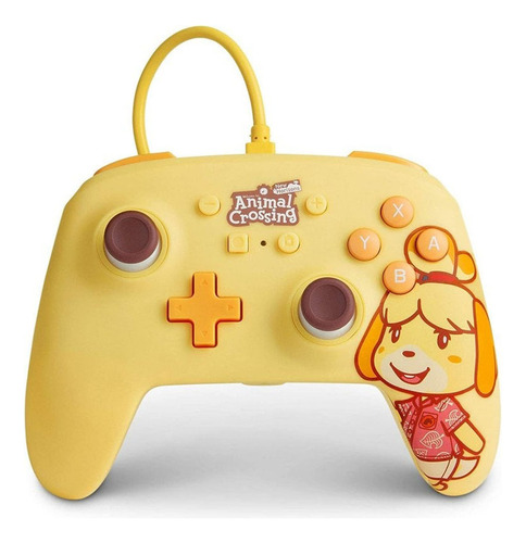 Control Joystick Acco Brands Powera Enhanced Wired Controller For Nintendo Switch Animal Crossing: Isabelle