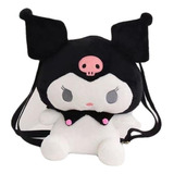 Ads Mochila De Felpa Kawaii Sanrio Cinnamoroll Kuromi Meu Melody