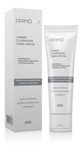 Creme Para Clarear Virilha Com Vitamina E Dermosex 60g