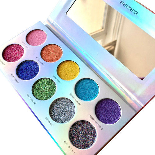 Paleta Sombras Glsen Up #freetobeyou