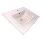 Bacha Encastre Acrilico 50 Cm Monocomando Vanitory Baño Kw