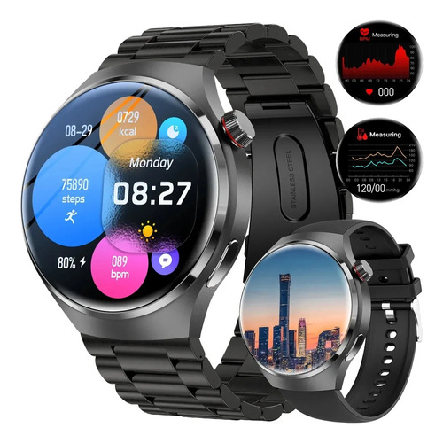 Reloj Inteligente Huawei Gt4 Pro Con Frecuencia Cardíaca Blu