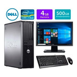 Computador Barato Dell Optiplex Int C2duo 4gb Ddr3 500gb 19w