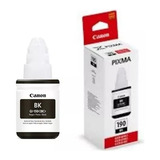 Tinta Canon 190 Black Original Sellada 135 Ml Gi-190 Bk