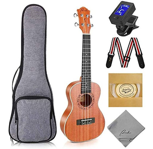 Concert Ukulele Ranch 23 Inch Kit De Instrumentos De Madera