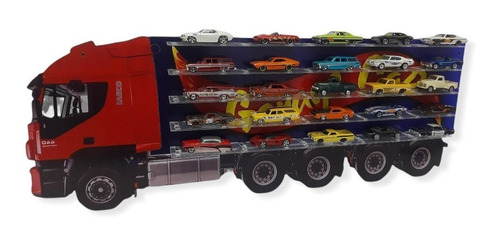 Estante Suporte Hot Wheels Carreta 25 Carrinhos Promoção