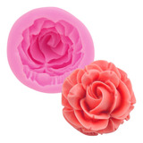 Forma Molde Silicone Sabonete Resina Mini Rosa Rose Flor