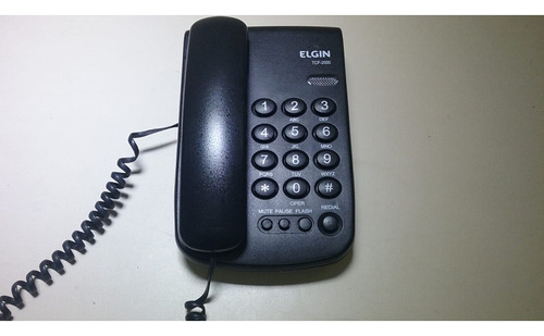Telefone 2000 Preto Tcf