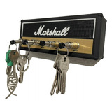 Porta Llaves Amplificador Marshall 4 Llaveros Plug