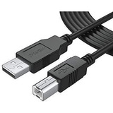 Cable Usb Pwr+ Para Hp Officejet De 25 Pies -negro