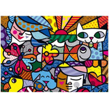 Cuadro Pop Art Garden Homenaje Britto