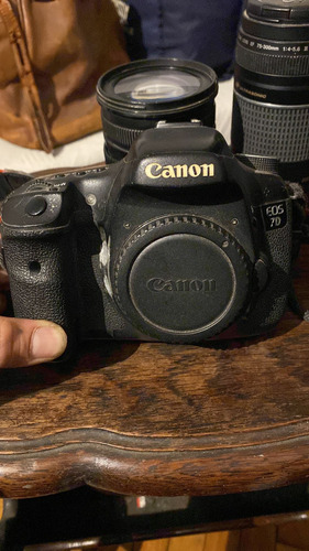  Canon Eos 7d + 75 300 Mm + Sigma 17 70