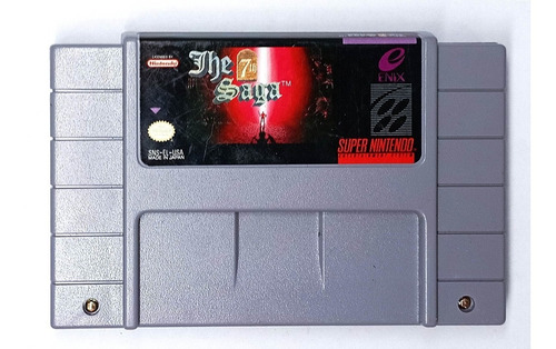 The 7th Saga Super Nintendo Snes Cartucho Rtrmx Vj