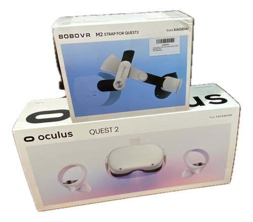 Lentes Vr Oculus Quest 2 Con Soporte Bobo Vr M2 Impecable