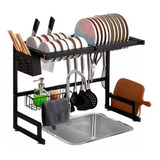 Rack Organizador De Cocina Escurridor Seca Platos 65cm