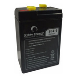 Acumulador Batería De Gel 6v 4a Safety Energy Plomo 