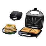 Sandwichera Electrica Sanguchera Tostadora 2 Panes 750w