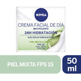 Nivea Crema Facial Hidratante Matizante Dia Spf15 50 Ml