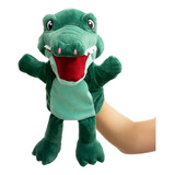 Marioneta De Mano De Cocodrilo De Peluche 14 Zoológico