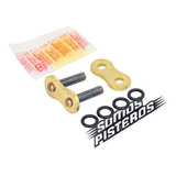 Candado Cadena 530 O Ring Remachado Oro Rk R1 Gsxr 1000rr