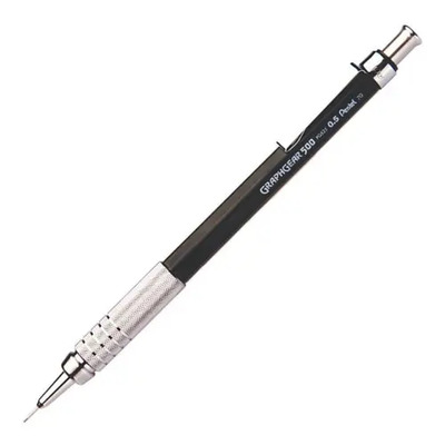 Lápiz Técnico Pentel Graphgear 500, Color Negro 0.5 Negro 0.5 - Negro | MercadoLibre