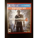 Uncharted 4 A Thief's End Ps4