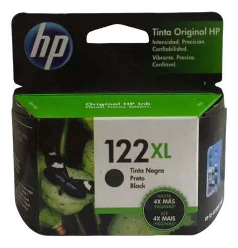 Cartucho Hp 122 Xl Negro Ch563hl 2050 3000 3050 Original 