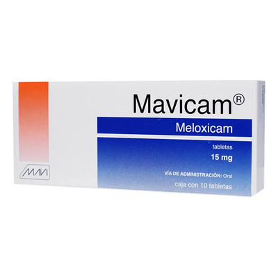 Mavicam Tableta 15 Mg, 10 Tabletas | MercadoLibre