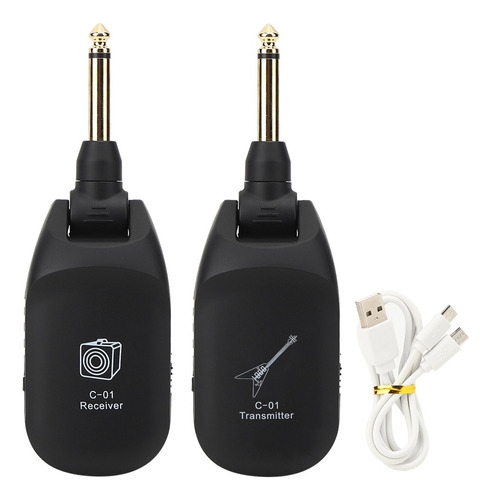 Accesorios De Receptor De Bajo De Guitarra Inalámbrica Usb .