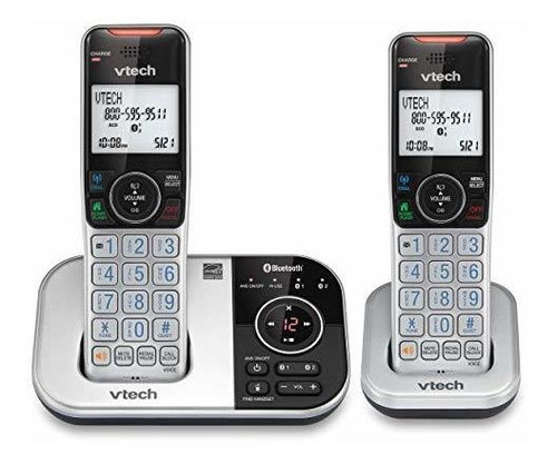 Teléfono Alambico Vtech Modelo Vs112-2 Dect 6.0 Color