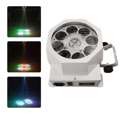 Venetian Ef500 Luz Dj Efecto Disco Multicolor Led  Laser