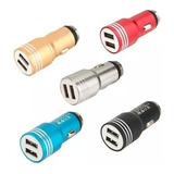 Lote De 10 Mayoreo Cargador Usb Adaptador Plug In Auto