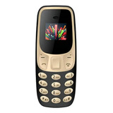 Mini Celular Funcional 2g Dual Sim Bm10 L8star Conversação Cor Gold