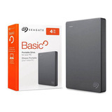 Disco Duro Externo Seagate Basic Stjl4000400 4tb Negro