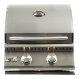 Churrasqueira A Gás Homegrill Premium 2 Queimadores Inox 304