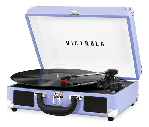 Victrola Vsc-550bt-lvg Tocadiscos Portatil De Maleta Estilo