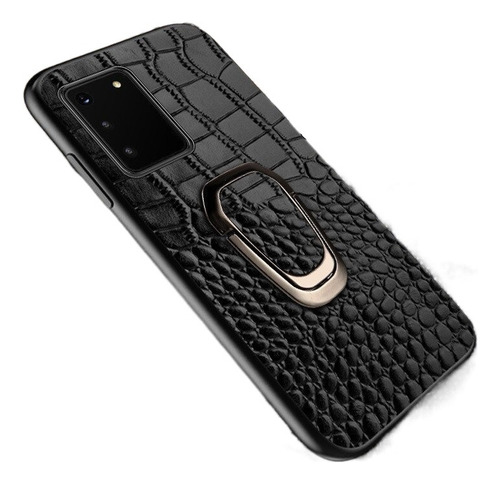 Funda De Piel Auténtica De Cocodrilo Elegante For Samsung S