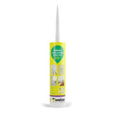 Sellador Acrílico Weber Acrylfix Blanco 425g Grietas Fisuras