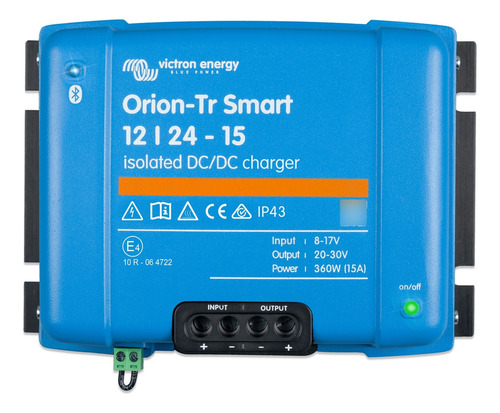 Cargador De Baterías Inteligente Orion Dc-dc 12/24 15a