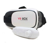 Oculos Vr Box Realidade Virtual Cardboard Rift 3d + Controle