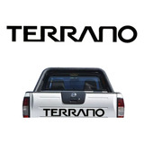 Logo Adhesivo Sticker Portalón Trasero Nissan Terrano