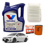 Kit 2 Filtros + Aceite 10w40 Toyota Corolla 1.8 2008 A 2011 