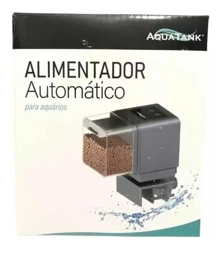 Alimentador Automático Aquários Aquatank Aft-02 