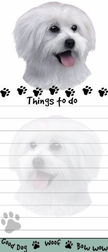  Perrito Maltés Magnetic Pad List  Únicamente En Forma De Me