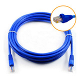 Cabo De Rede 2m Cat6 Furukawa Rj45 Azul Gigabit S. Veloz