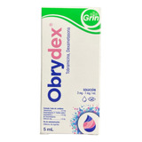 Obrydex Tobramicina / Dexametasona Solución 5ml