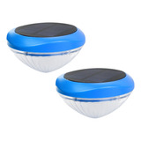 Luces De Piscina Flotantes Solares De 2 Piezas Para Piscina,