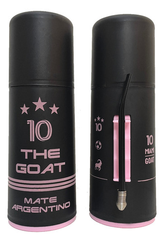 Mate Listo De Messi - Termo Autocebante The Goat 10 - 500ml